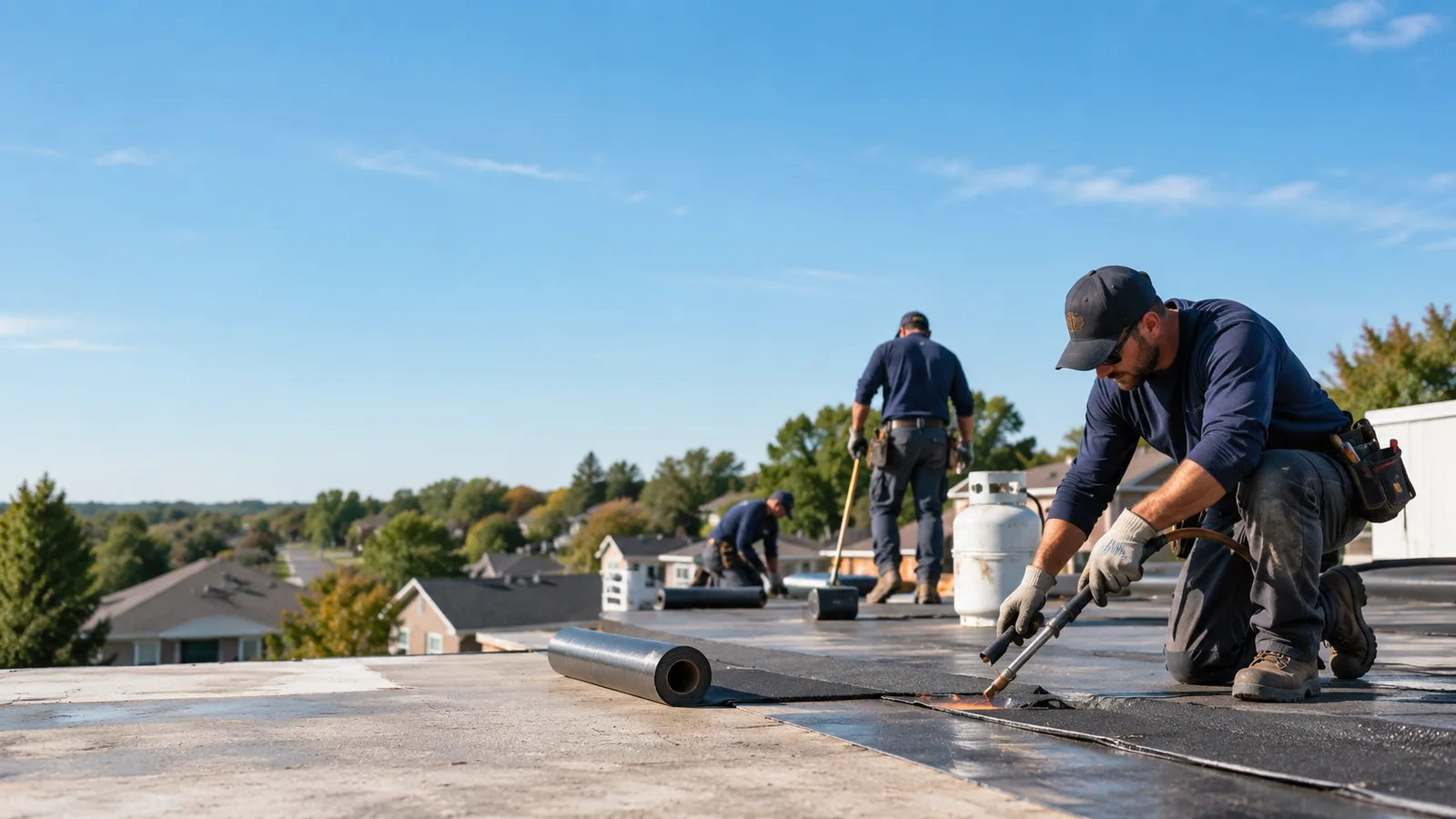 Flat Roof Leak Repair providers in Strawn, TX